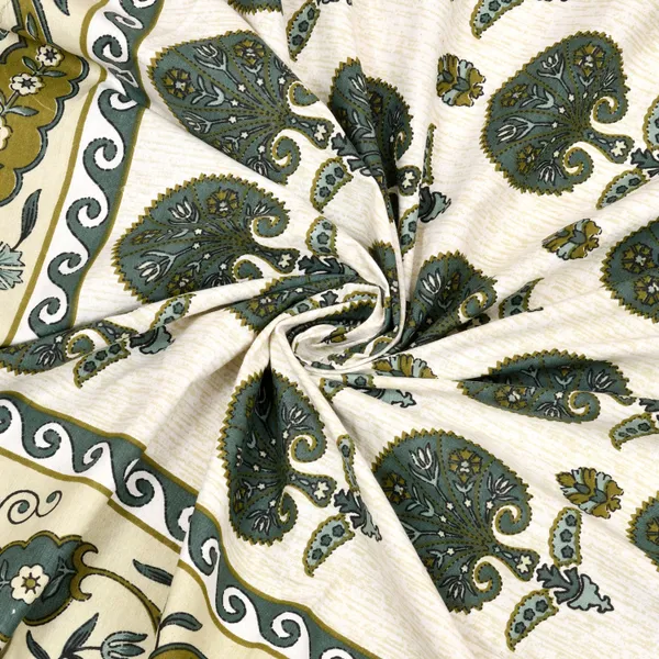 Green_Cotton_Heritage_Grove_Double_Bedsheet_With_Pillow_Cover_70X100_Cm